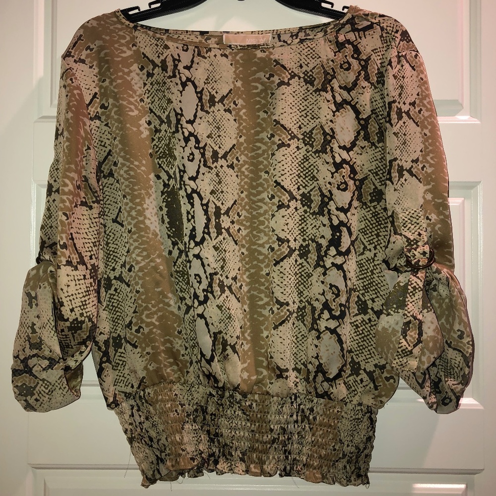 Michael Kors Snake Print Shirt